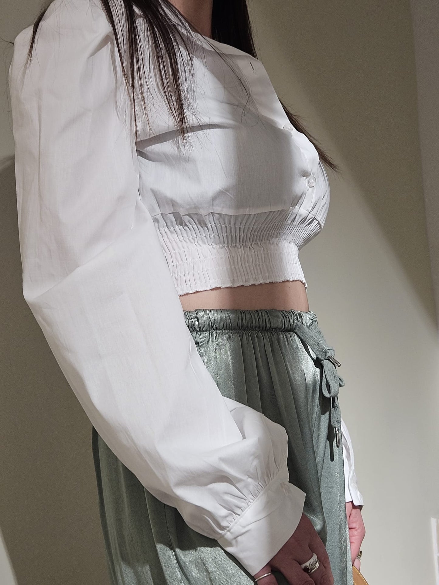 CAMICIA CROP Z