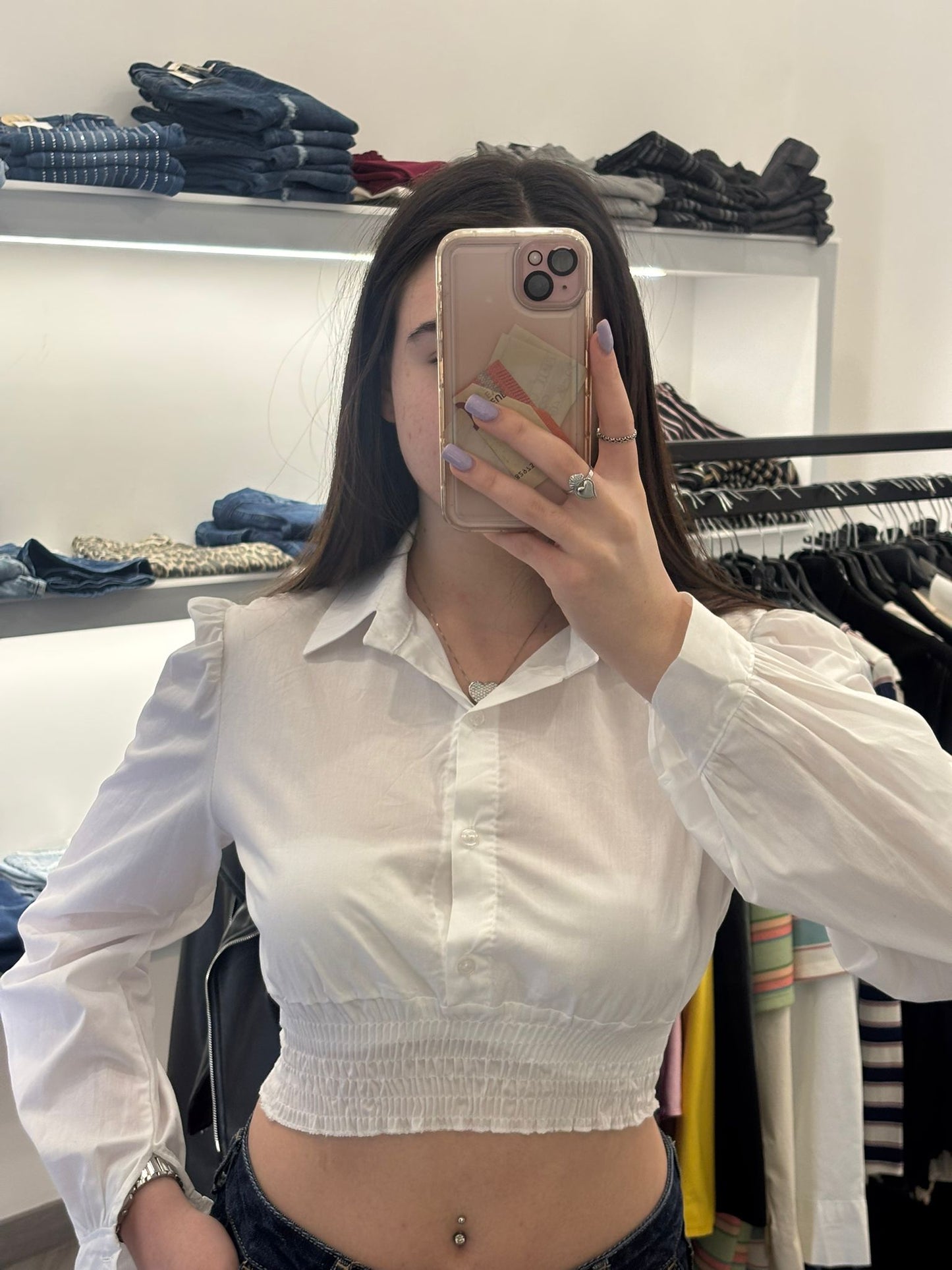 CAMICIA CROP Z