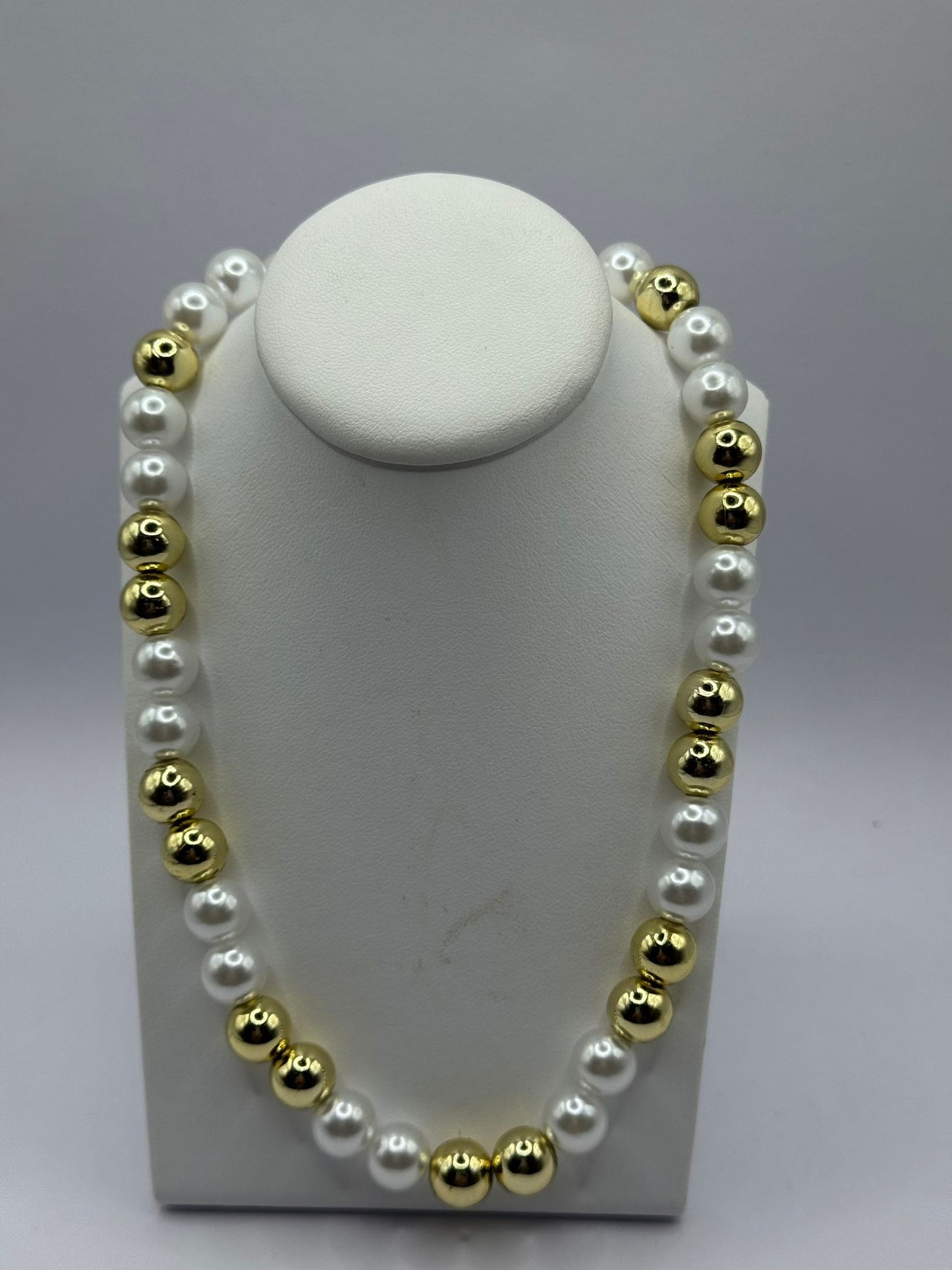 COLLANA SFERE GOLD