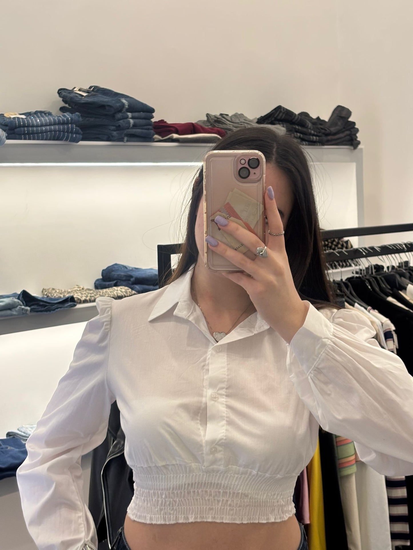 CAMICIA CROP Z