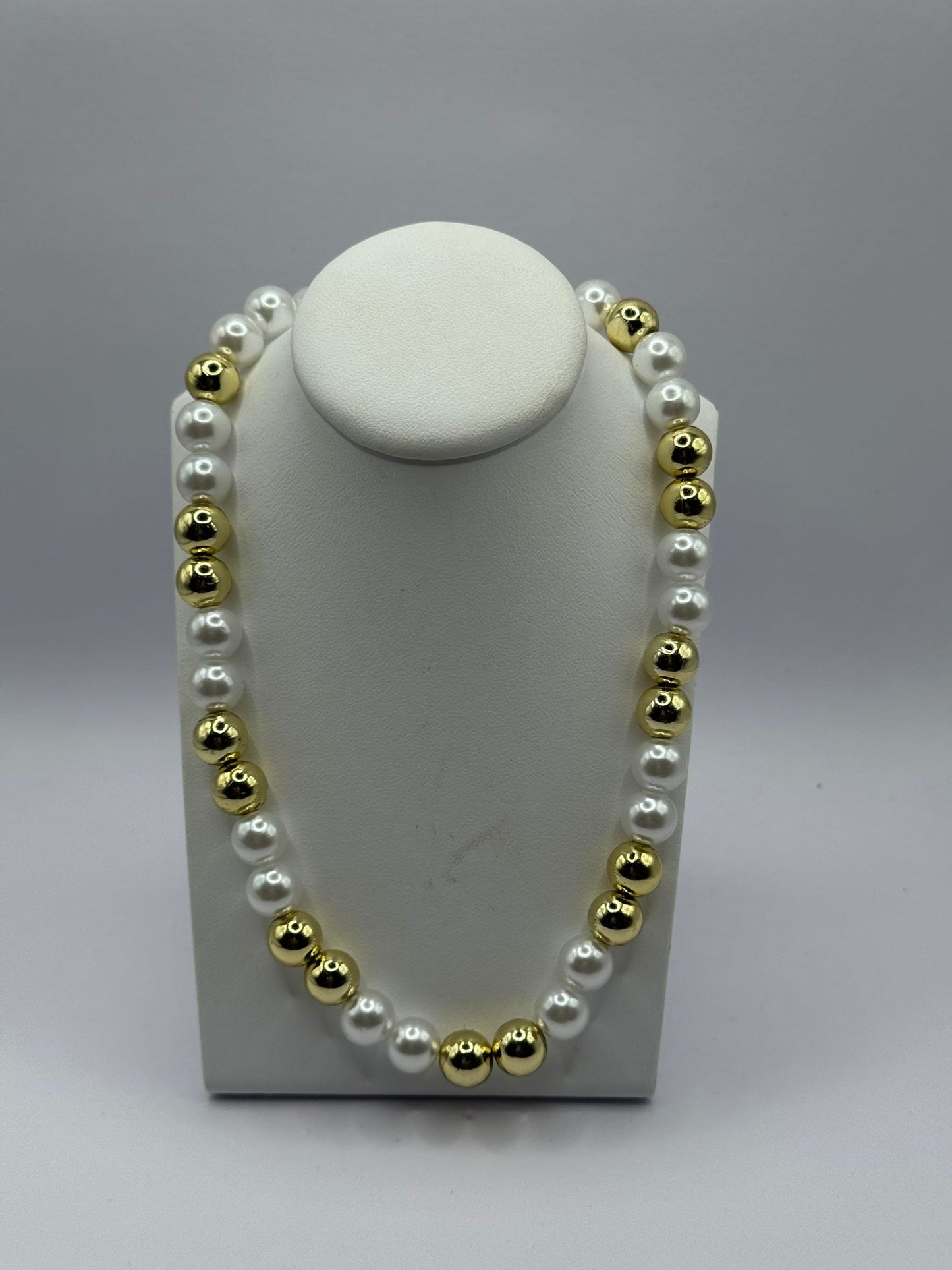 COLLANA SFERE GOLD