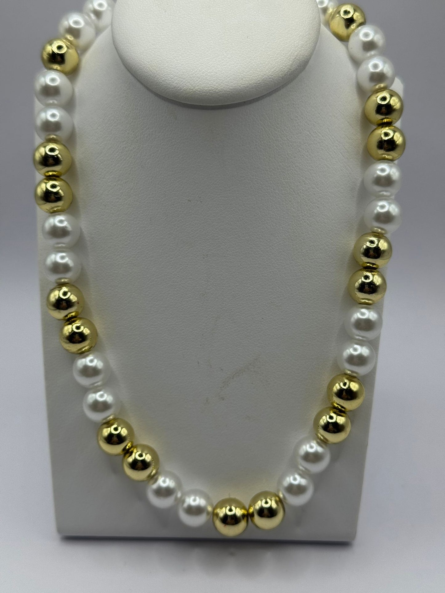 COLLANA SFERE GOLD